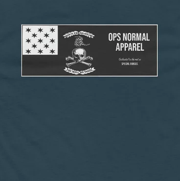 OPS Normal Apparel military and patriotic design: Veterans Exempt